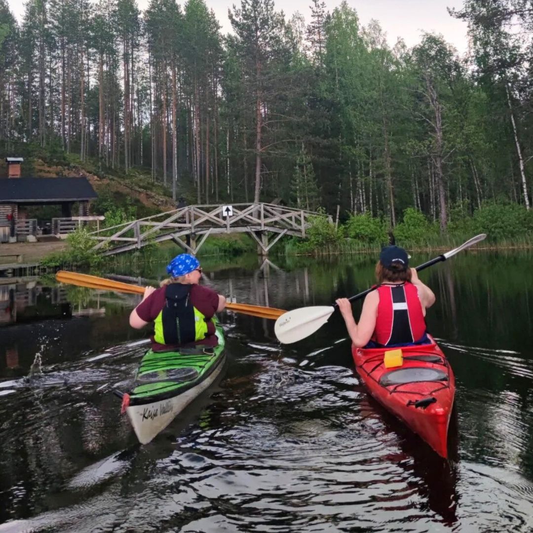 Melonta on turvallinen harrastus kaverin kanssa tai oppaan johdolla.