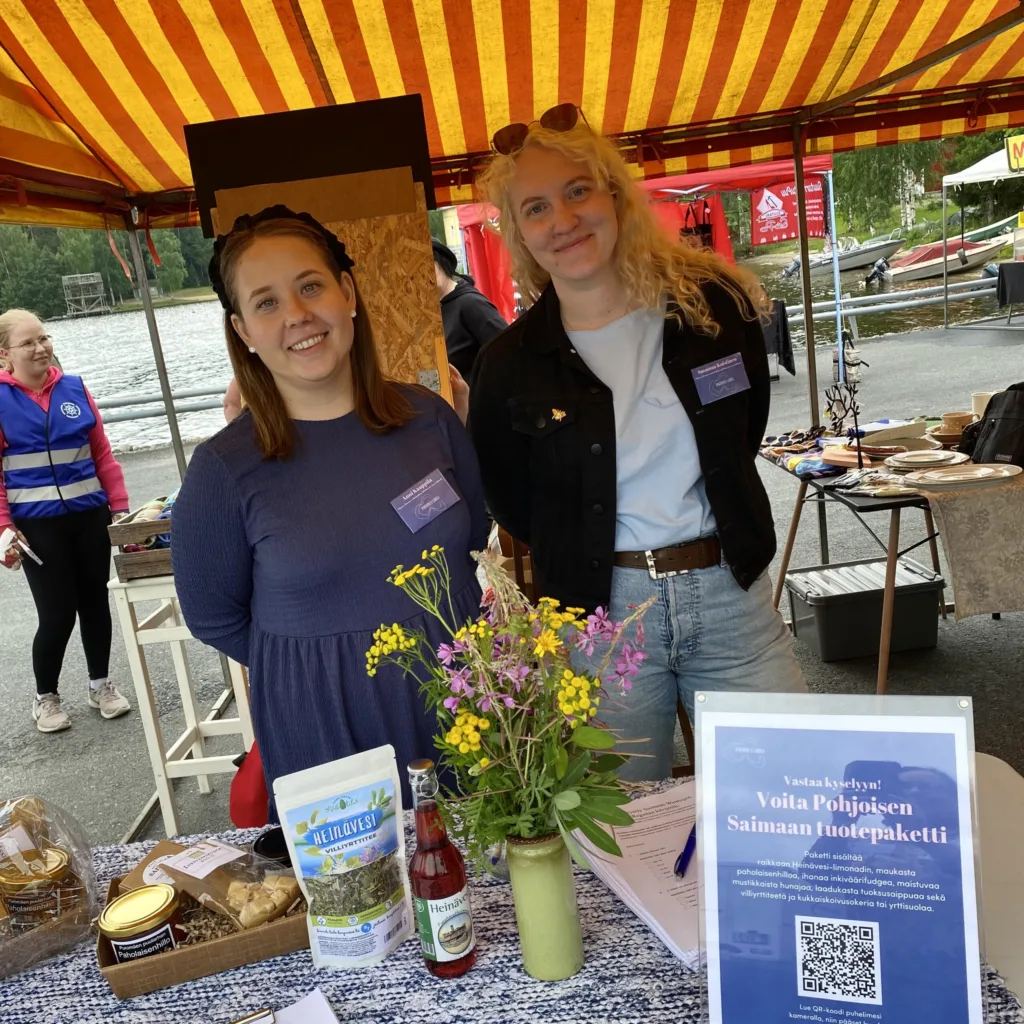Pohjoisen Saimaan matkailuhanketta esitellään Heinäveden Regatassa – kävijöille kerrotaan alueen reiteistä ja palveluista
