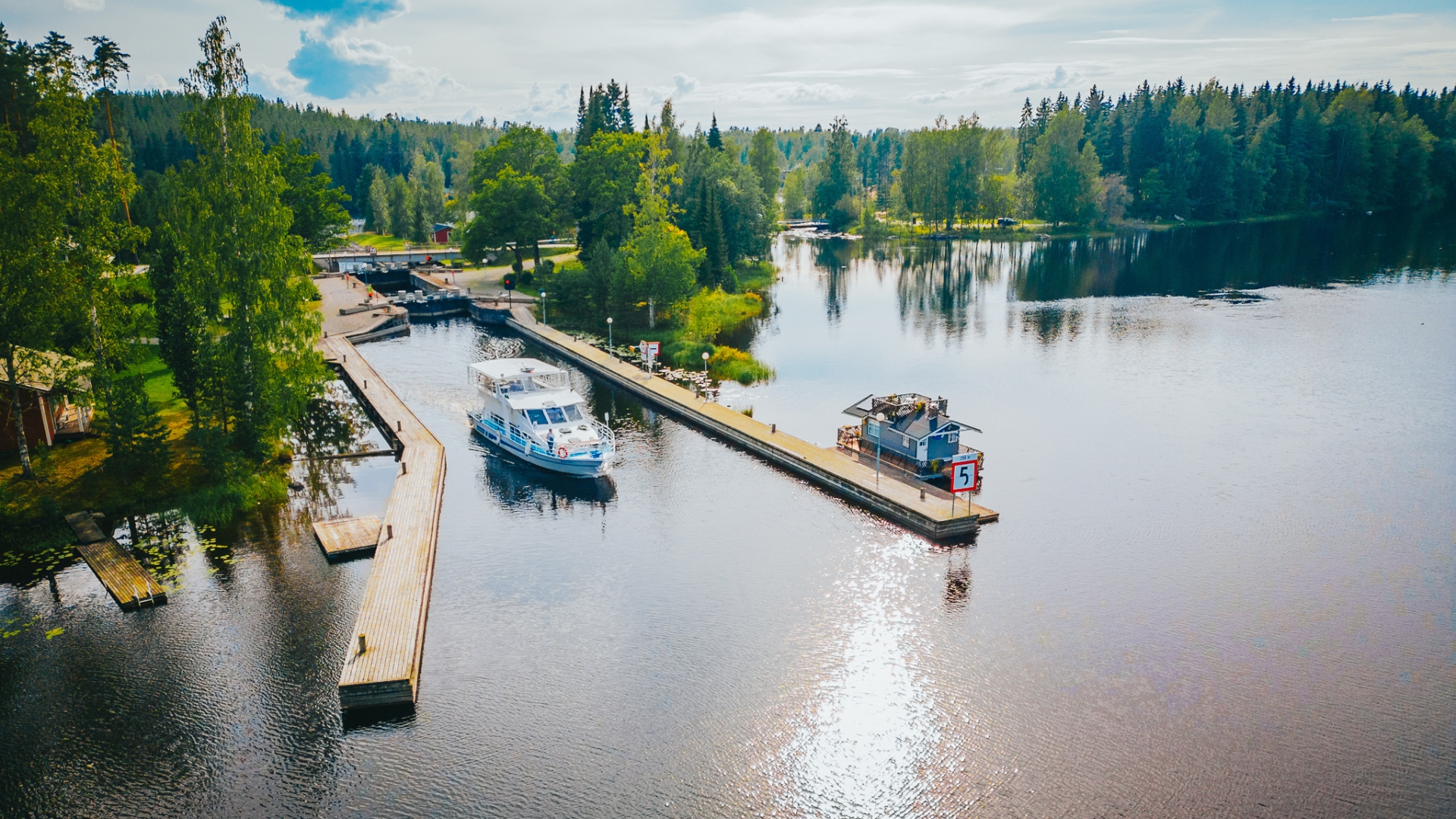 Heinäveden kanavat ovat perinteisiä vesireittejä Pohjoisella Saimaalla.